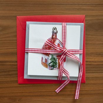 kerstkaart organic
