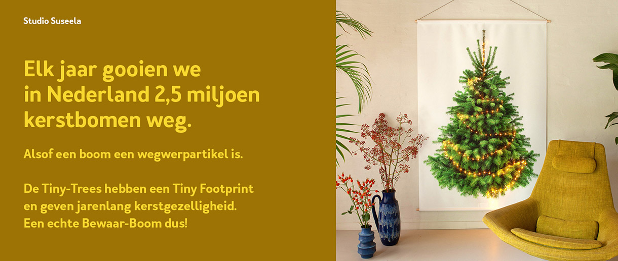 Duurzaam alternatief kerstboom
